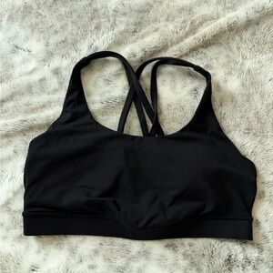 Lululemon Athletica Black Energy Sports Bra